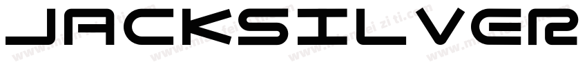 Jacksilver Regular字体转换